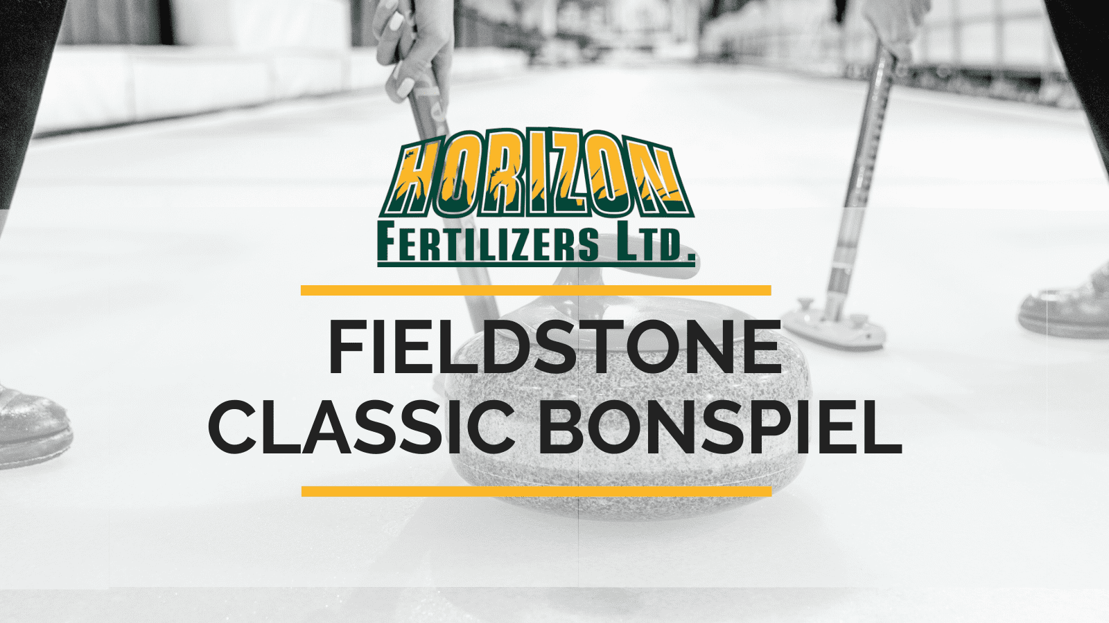 Fieldstone Classic bonspiel logo by Horizon Fertilizers.